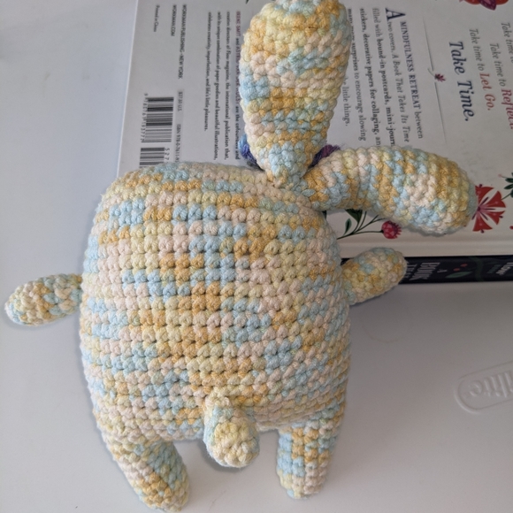 Baby Bunny OOAK Handmade Crochet HANDCRAFTED - Picture 8 of 8